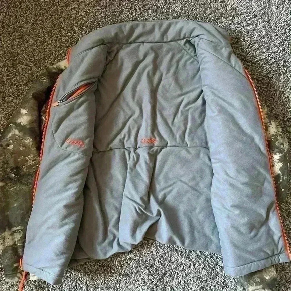 Youth CABELA'S camouflage Reversible Jacket Size XL - Picture 5 of 6